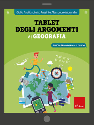 cover image of Tablet degli argomenti di geografia